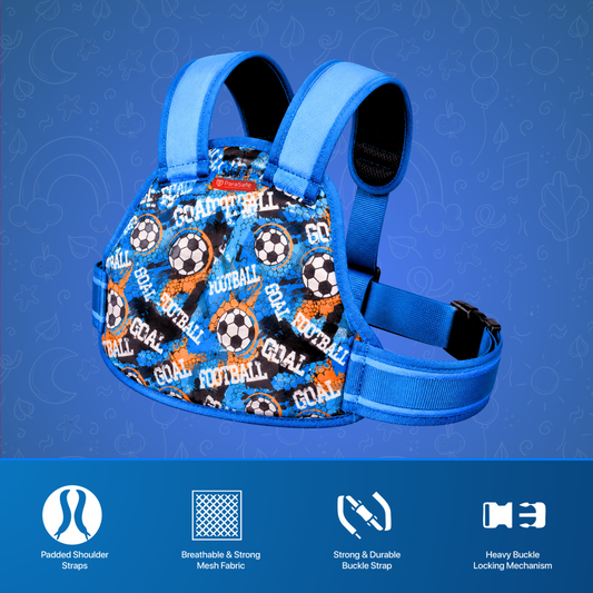 ParaSafe RIDEZZY Kids Safety Harness | Two Wheeler (2-10 Years)