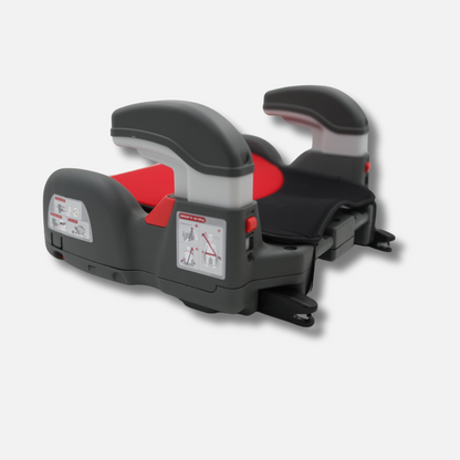 ParaSafe Red Booster Seat Side Angle