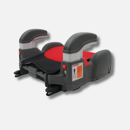 ParaSafe Red Booster Seat Side Angle