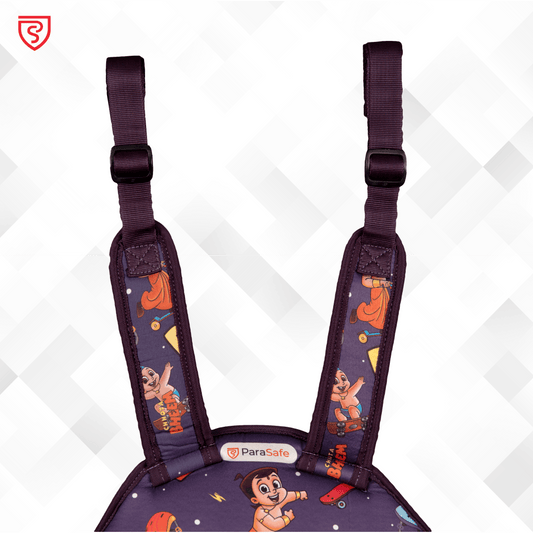 Parasafe | RIDEZZY Adjustable Kids Harness Belt for Two Wheeler (2-12 Years)