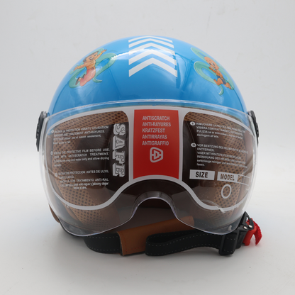 ParaSafe Child Helmet With LED Blinker | Chhota Bheem Design