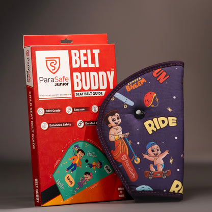 ParaSafe Belt Buddy product with packaging on a gray background