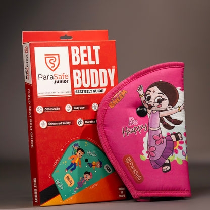 ParaSafe Belt Buddy product with packaging on a gray background