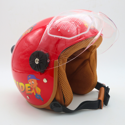 ParaSafe Child Helmet With LED Blinker | Chhota Bheem Design