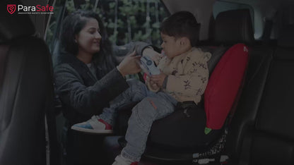 Parasafe | Child Safety seat for car installation and operating video